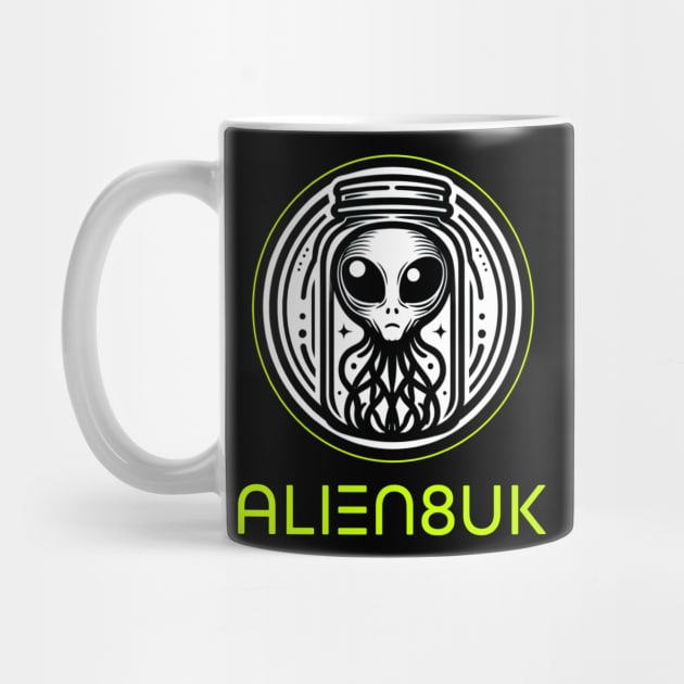 Logo and Alien Style Font by ALIEN8UK